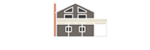 logo for vermont hideaway